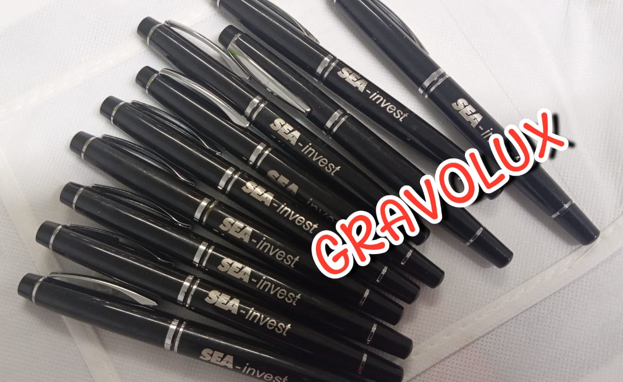 Stylos personnalisés gravés pour entreprise